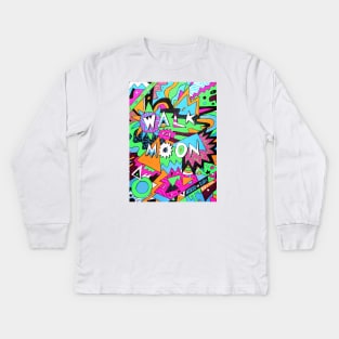 Walk The Moon SHUT UP AND DANCE WITH ME Kids Long Sleeve T-Shirt